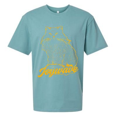 Joywave Cat Leave Me The Fluff Alone Sueded Cloud Jersey T-Shirt