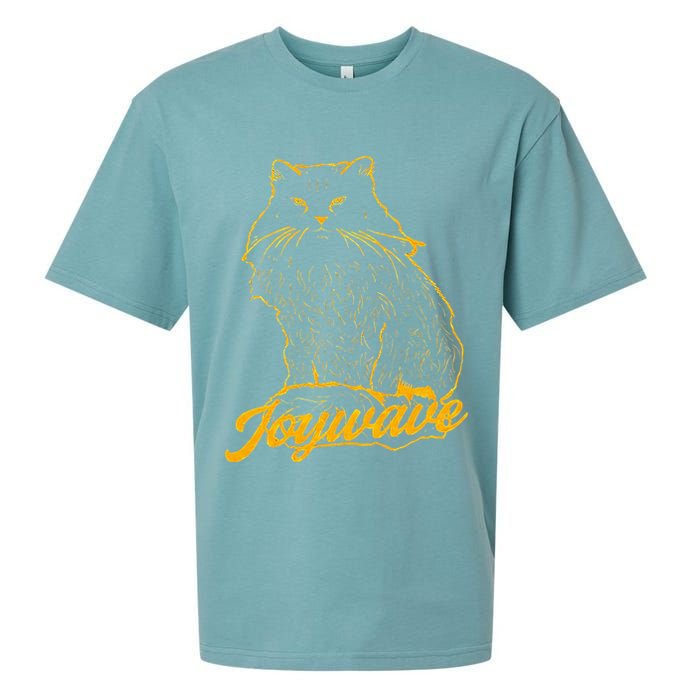 Joywave Cat Leave Me The Fluff Alone Sueded Cloud Jersey T-Shirt