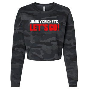 Jiminy Crickets Let’S Go Cropped Pullover Crew