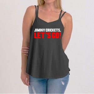 Jiminy Crickets Let’S Go Women's Strappy Tank