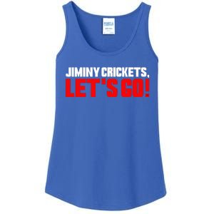 Jiminy Crickets Let’S Go Ladies Essential Tank