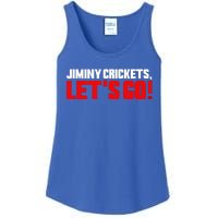 Jiminy Crickets Let’S Go Ladies Essential Tank