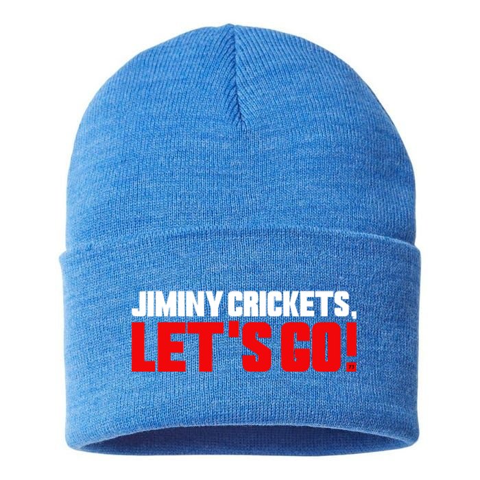 Jiminy Crickets Let’S Go Sustainable Knit Beanie