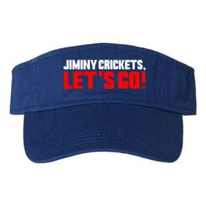 Jiminy Crickets Let’S Go Valucap Bio-Washed Visor