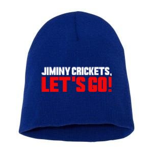 Jiminy Crickets Let’S Go Short Acrylic Beanie