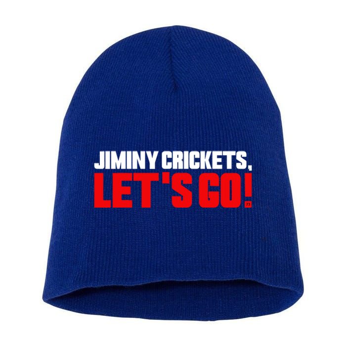 Jiminy Crickets Let’S Go Short Acrylic Beanie