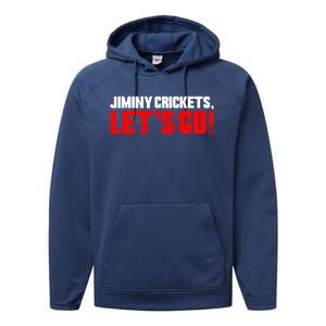 Jiminy Crickets Let’S Go Performance Fleece Hoodie