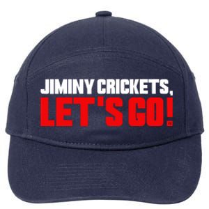 Jiminy Crickets Let’S Go 7-Panel Snapback Hat