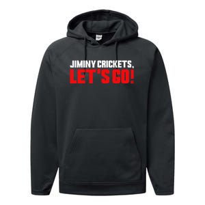 Jiminy Crickets Let’S Go Performance Fleece Hoodie