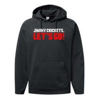 Jiminy Crickets Let’S Go Performance Fleece Hoodie