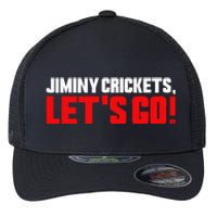 Jiminy Crickets Let’S Go Flexfit Unipanel Trucker Cap