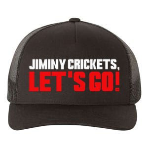 Jiminy Crickets Let’S Go Yupoong Adult 5-Panel Trucker Hat