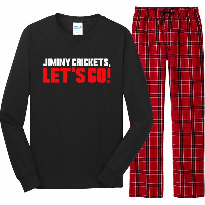 Jiminy Crickets Let’S Go Long Sleeve Pajama Set