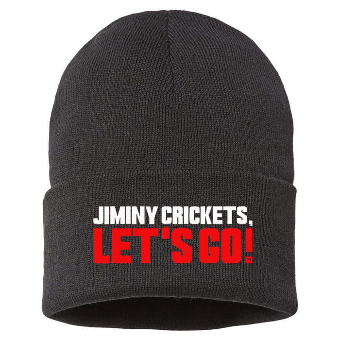 Jiminy Crickets Let’S Go Sustainable Knit Beanie