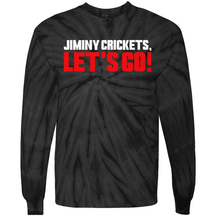 Jiminy Crickets Let’S Go Tie-Dye Long Sleeve Shirt