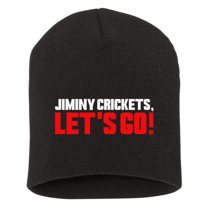 Jiminy Crickets Let’S Go Short Acrylic Beanie