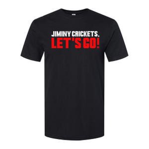 Jiminy Crickets Let’S Go Softstyle CVC T-Shirt