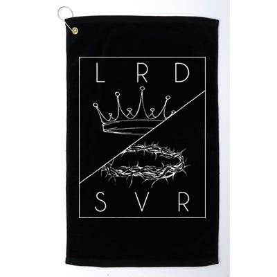 Jesus Christian Lord & Savior Graphic Golf Towel