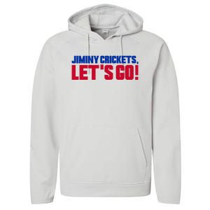 Jiminy Crickets Let’S Go Performance Fleece Hoodie