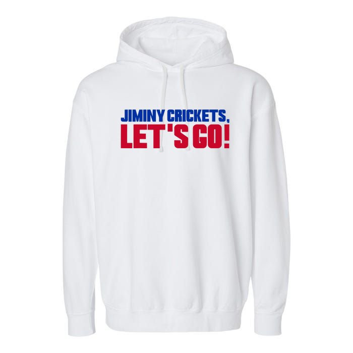 Jiminy Crickets Let’S Go Garment-Dyed Fleece Hoodie