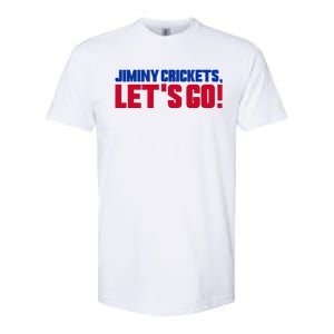 Jiminy Crickets Let’S Go Softstyle CVC T-Shirt