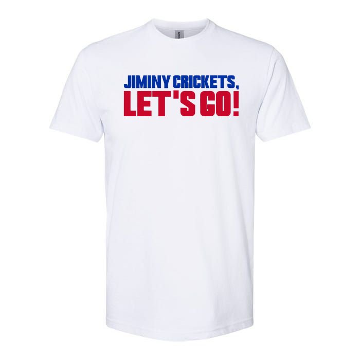 Jiminy Crickets Let’S Go Softstyle CVC T-Shirt