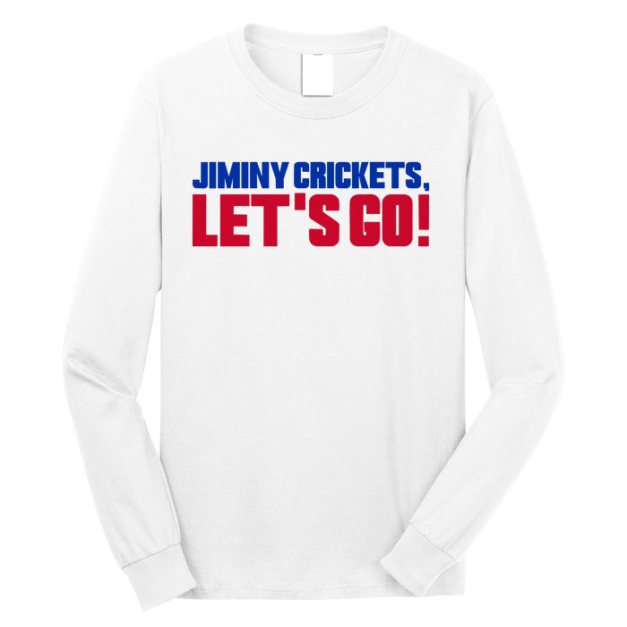 Jiminy Crickets Let’S Go Long Sleeve Shirt