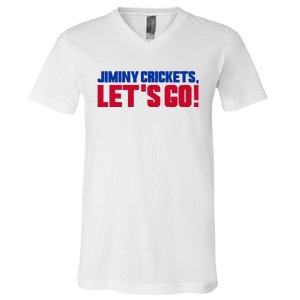 Jiminy Crickets Let’S Go V-Neck T-Shirt