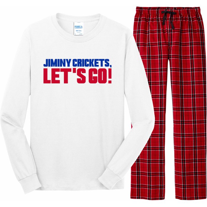 Jiminy Crickets Let’S Go Long Sleeve Pajama Set