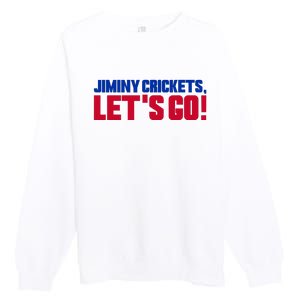 Jiminy Crickets Let’S Go Premium Crewneck Sweatshirt