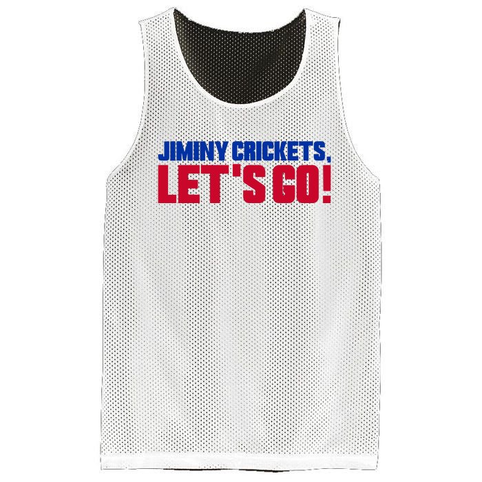 Jiminy Crickets Let’S Go Mesh Reversible Basketball Jersey Tank