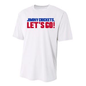 Jiminy Crickets Let’S Go Performance Sprint T-Shirt