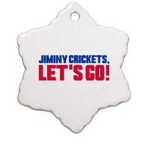 Jiminy Crickets Let’S Go Ceramic Star Ornament