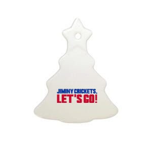 Jiminy Crickets Let’S Go Ceramic Tree Ornament