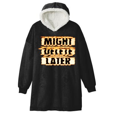 J. Cole Might Delete Later Hooded Wearable Blanket