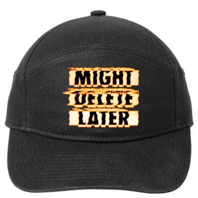 J. Cole Might Delete Later 7-Panel Snapback Hat