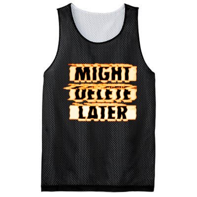 J. Cole Might Delete Later Mesh Reversible Basketball Jersey Tank