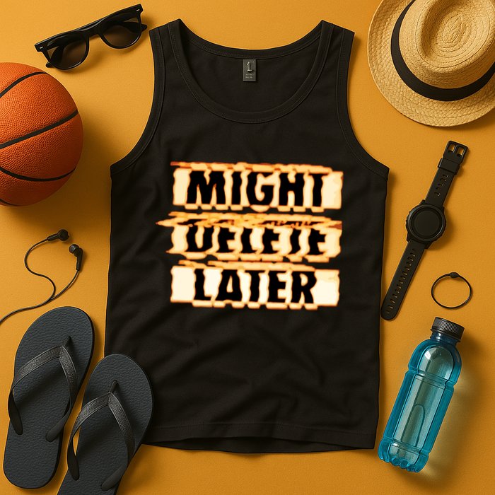 J. Cole Might Delete Later Tank Top