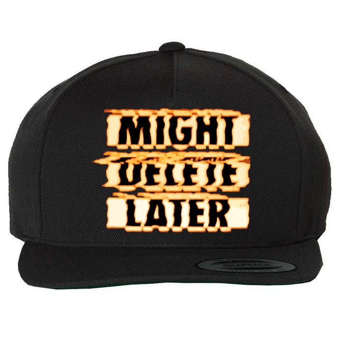 J. Cole Might Delete Later Wool Snapback Cap