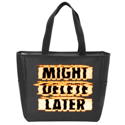 J. Cole Might Delete Later Zip Tote Bag