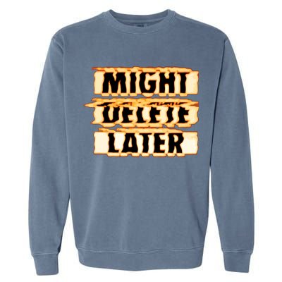 J. Cole Might Delete Later Garment-Dyed Sweatshirt