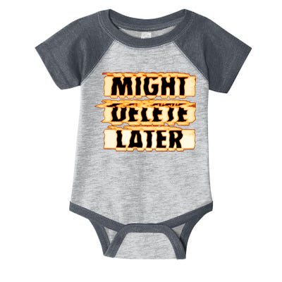 J. Cole Might Delete Later Infant Baby Jersey Bodysuit