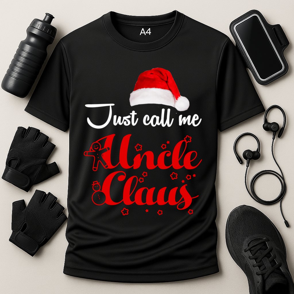 Just Call Me Uncle Claus Performance Shirt
