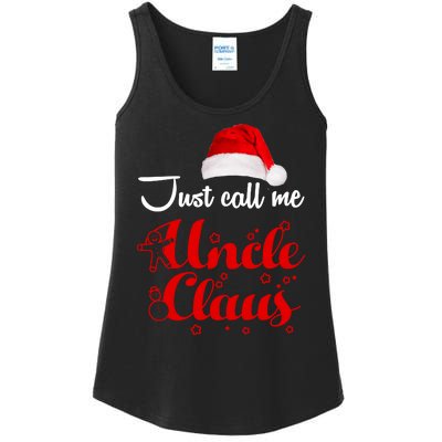 Just Call Me Uncle Claus Ladies Essential Tank