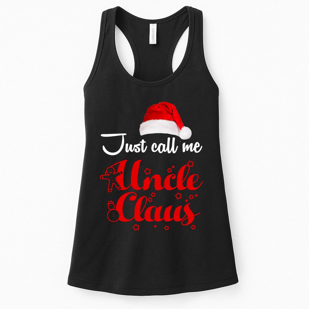 Just Call Me Uncle Claus Womens Tank Top