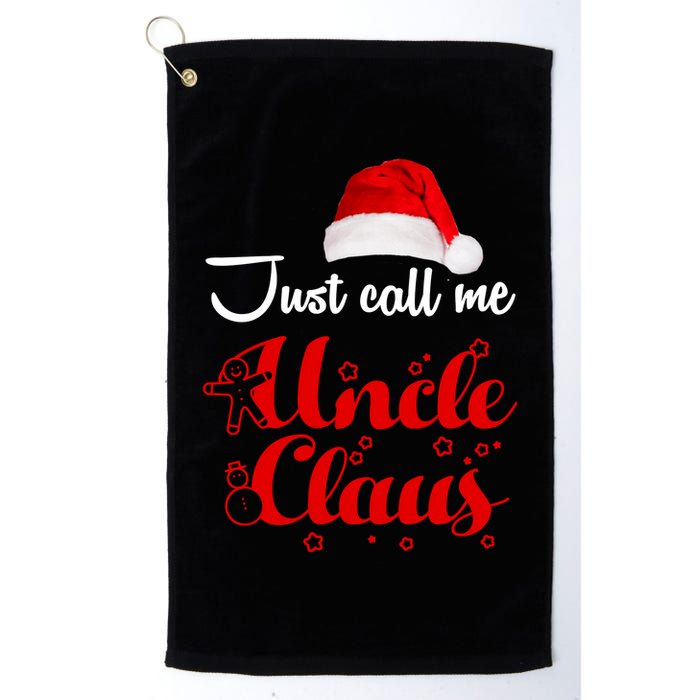 Just Call Me Uncle Claus Golf Towel