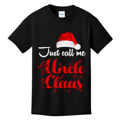 Just Call Me Uncle Claus Kids T-Shirt
