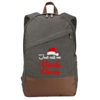 Just Call Me Uncle Claus Cotton Canvas Backpack