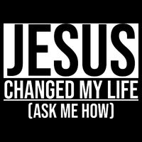 Jesus Changed My Life Ask Me How Flat Bill Trucker Hat