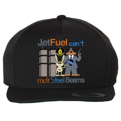 Jetfuel CanT Melt Steel Beams Wool Snapback Cap